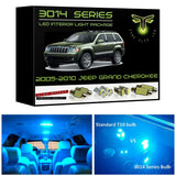 2005-2010 Jeep Grand Cherokee Super Bright 3014 Series LED interior light kit