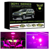 2005-2010 Jeep Grand Cherokee Super Bright 3014 Series LED interior light kit