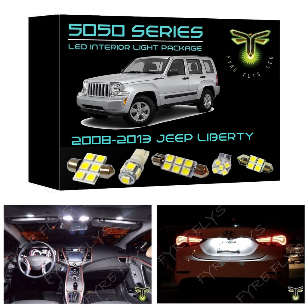 2008-2013 Jeep Liberty LED interior light kit 5050 Series