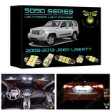 2008-2013 Jeep Liberty LED interior light kit 5050 Series