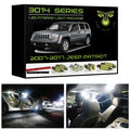 2007-2017 Jeep Patriot Ultra Bright 3014 Series LED interior light kit
