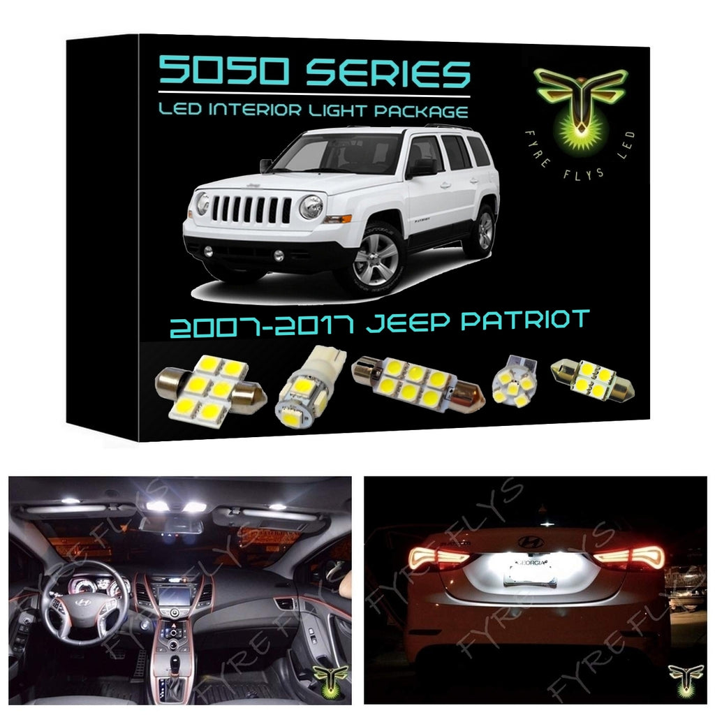 2007-2017 Jeep Patriot LED interior light kit 5050 Series