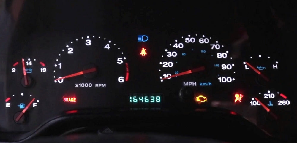 LED Speedo KIT for 1997-2006 Jeep Wrangler TJ Gauge Cluster Set