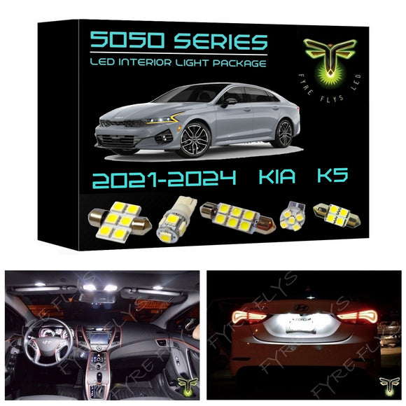 2021-2024 Kia K5 5050 Series LED interior light kit