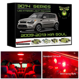 2009-2013 Kia Soul Super Bright 3014 Series LED interior light kit
