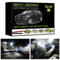 2011-2015 Kia Sportage Super Bright 3014 Series LED interior light kit