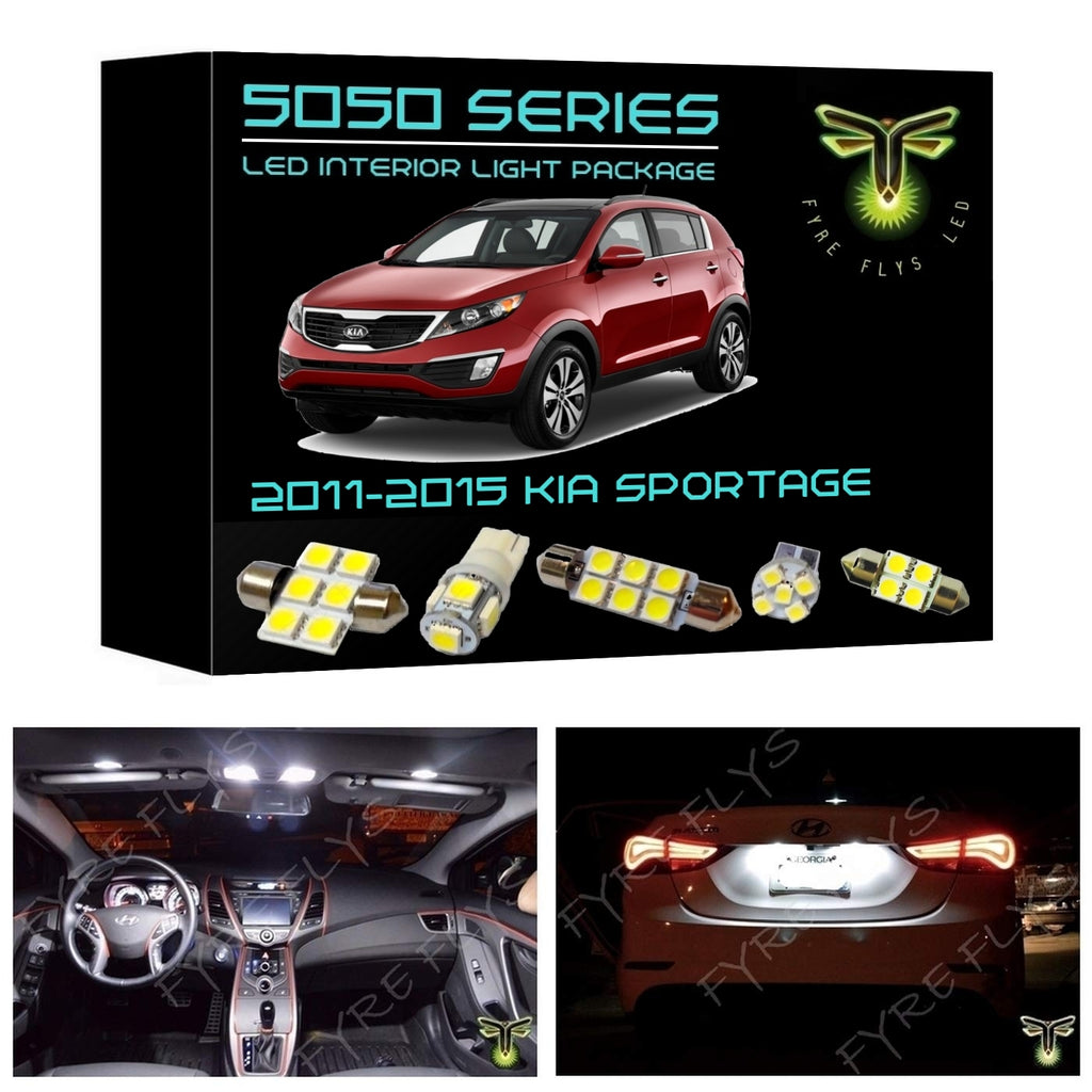 2011-2015 Kia Sportage 5050 Series LED interior light kit