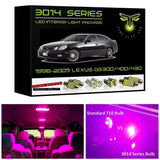 1998-2005 Lexus GS300 GS400 or GS430 3014 Series LED interior light kit