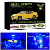 2001-2005 Lexus IS300 Super Bright LED interior light kit 3014 Series