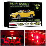 2001-2005 Lexus IS300 Super Bright LED interior light kit 3014 Series