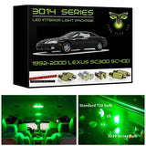 1992-2000 Lexus SC300 SC400 Ultra Bright 3014 Series LED interior light kit
