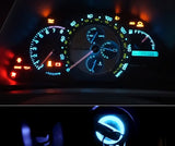Speedometer Gauge Cluster Instrument and Key light LED Set for Lexus IS300 2001-2005
