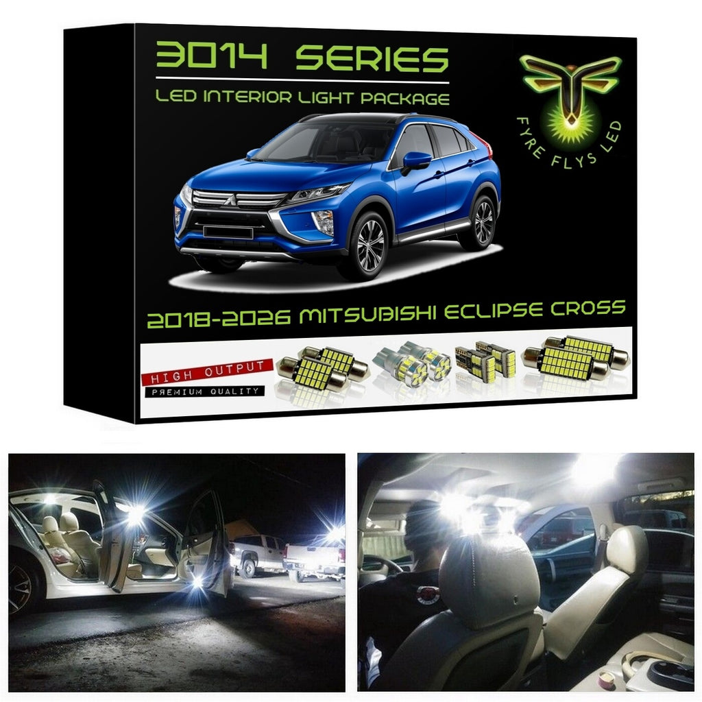 2018-2026 Mitsubishi Eclipse Cross Super Bright 3014 Series LED interior light kit