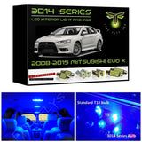 2008-2015 Mitsubishi Lancer & Evo X Super Bright 3014 Series LED interior light kit