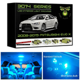 2008-2015 Mitsubishi Lancer & Evo X Super Bright 3014 Series LED interior light kit