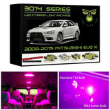 2008-2015 Mitsubishi Lancer & Evo X Super Bright 3014 Series LED interior light kit