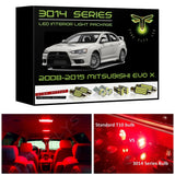 2008-2015 Mitsubishi Lancer & Evo X Super Bright 3014 Series LED interior light kit