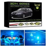 2004-2009 Mazda 3 Super Bright 3014 Series LED interior light kit