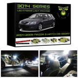 2004-2009 Mazda 3 Super Bright 3014 Series LED interior light kit