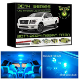 2017-2024 Nissan Titan & Titan XD Super Bright LED interior light kit 3014 Series