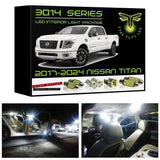 2017-2024 Nissan Titan & Titan XD Super Bright LED interior light kit 3014 Series