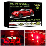 2009-2020 Nissan 370Z LED interior light kit Ultra Bright 3014 Series