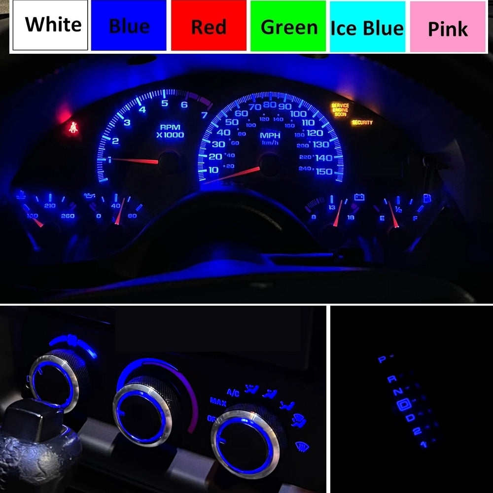 LED Gauge Cluster + AC Control + Shifter kit for 1993-2002 Pontiac Firebird