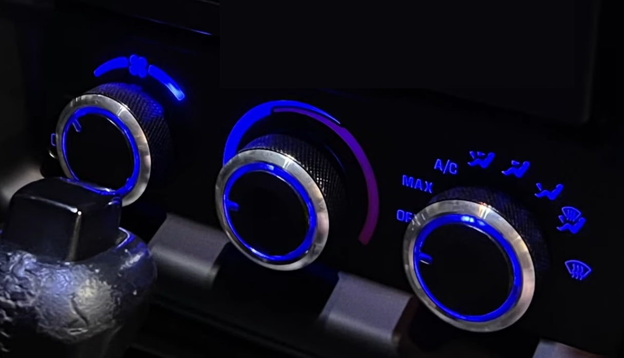 LED Gauge Cluster + AC Control + Shifter kit for 1993-2002 Pontiac Firebird