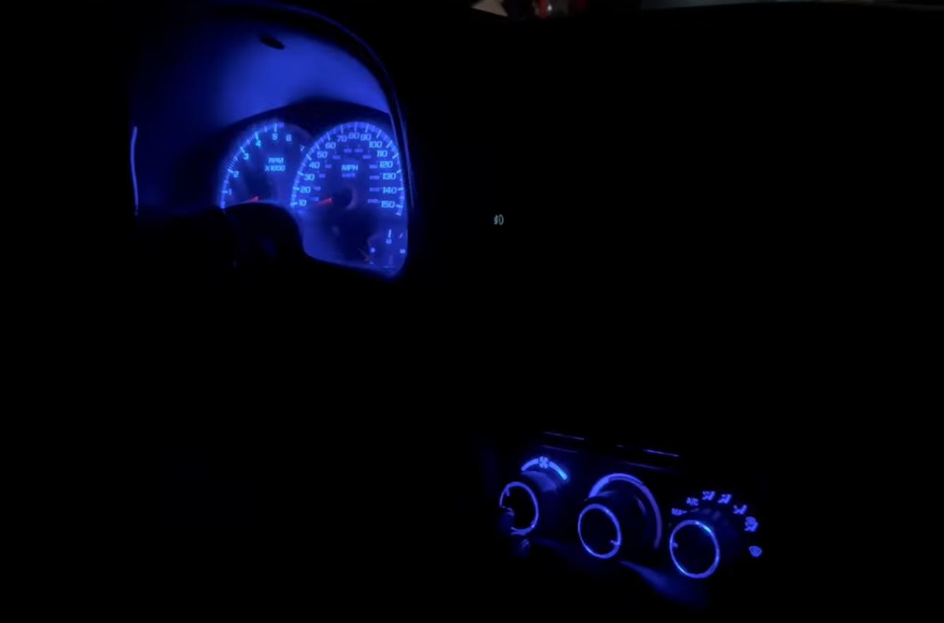 LED Gauge Cluster + AC Control + Shifter kit for 1993-2002 Pontiac Firebird