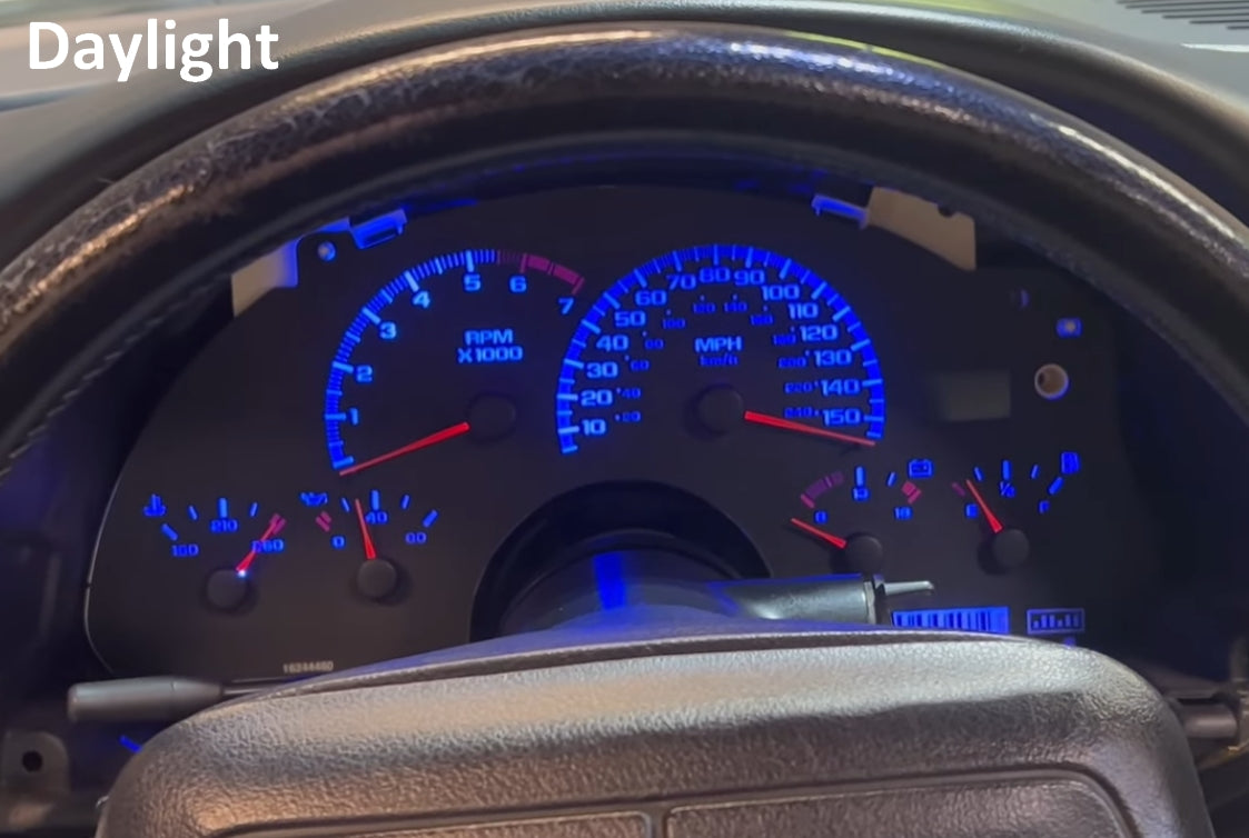 LED Gauge Cluster + AC Control + Shifter kit for 1993-2002 Pontiac Firebird