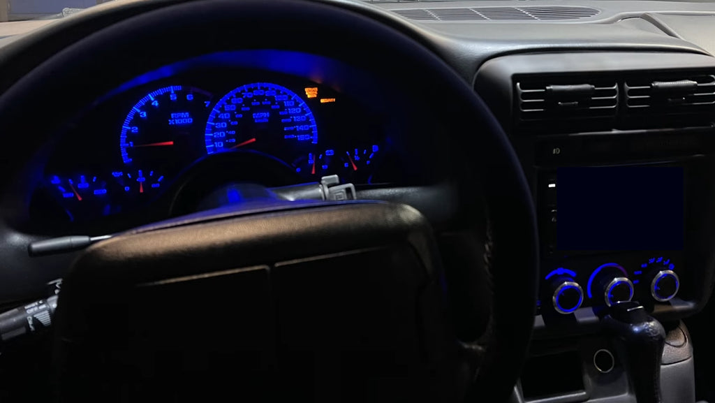 LED Gauge Cluster + AC Control + Shifter kit for 1993-2002 Pontiac Firebird