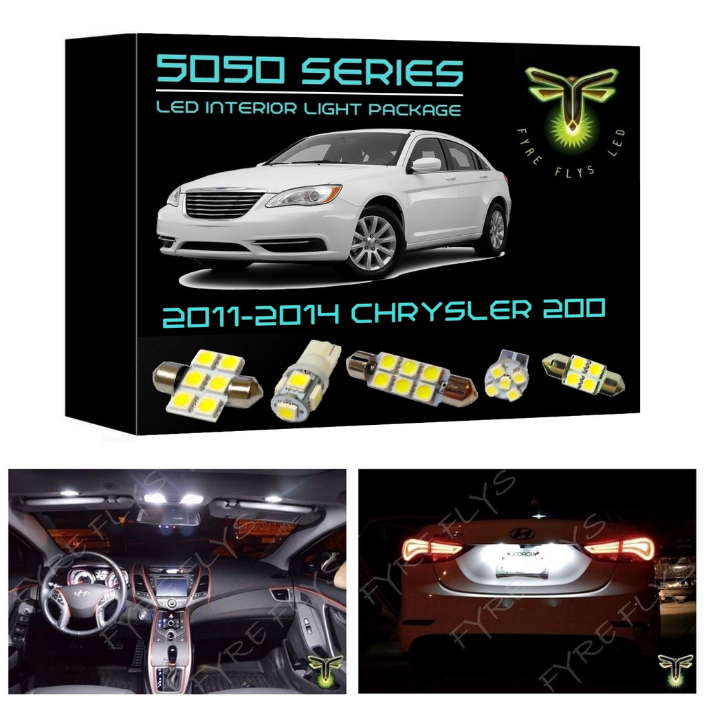 2011-2014 Chrysler 200 LED interior light kit 5050 Series