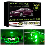 2015-2023 Chrysler 300 Super Bright 3014 Series LED interior light kit