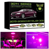 2015-2023 Chrysler 300 Super Bright 3014 Series LED interior light kit