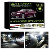 2015-2023 Chrysler 300 Super Bright 3014 Series LED interior light kit
