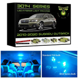 2010-2020 Subaru Outback Super Bright 3014 Series LED interior light kit