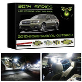 2010-2020 Subaru Outback Super Bright 3014 Series LED interior light kit
