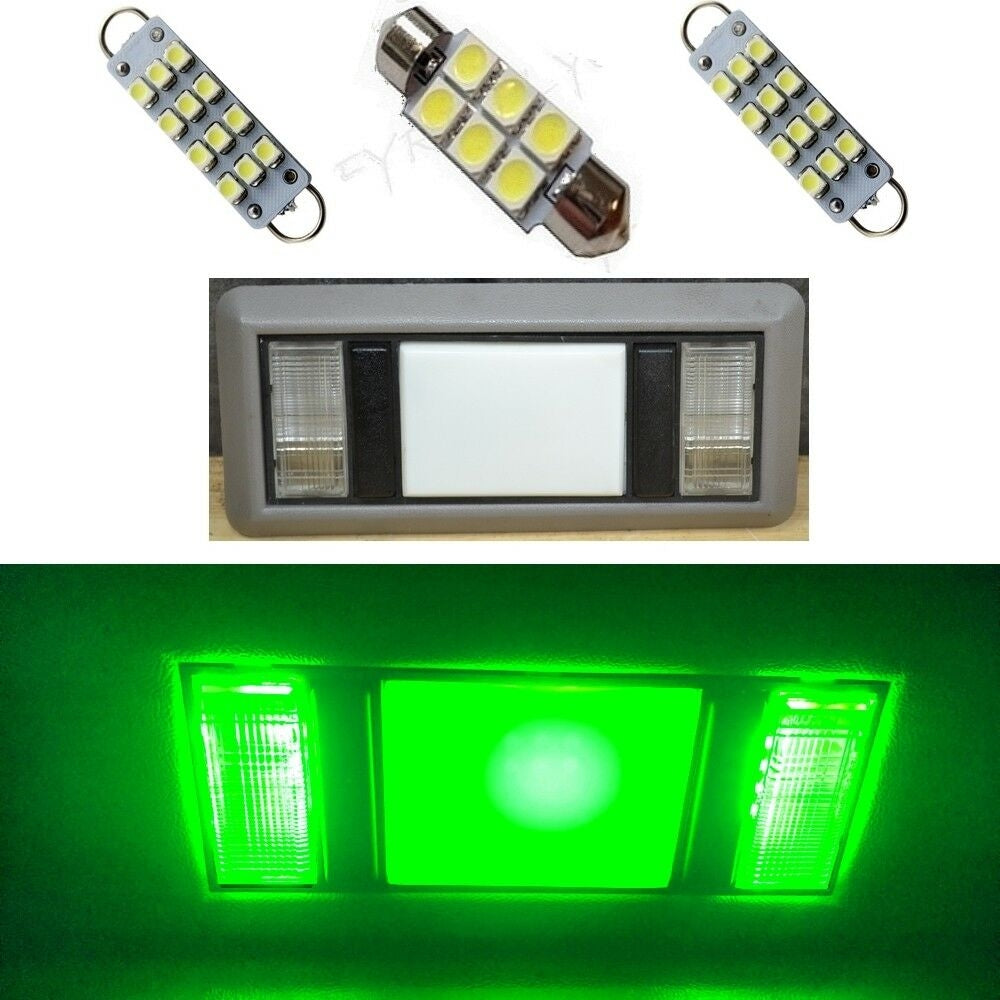1988-1998 Chevy Silverado/GMC Sierra C1500 K1500 3 Piece Dome Light Kit