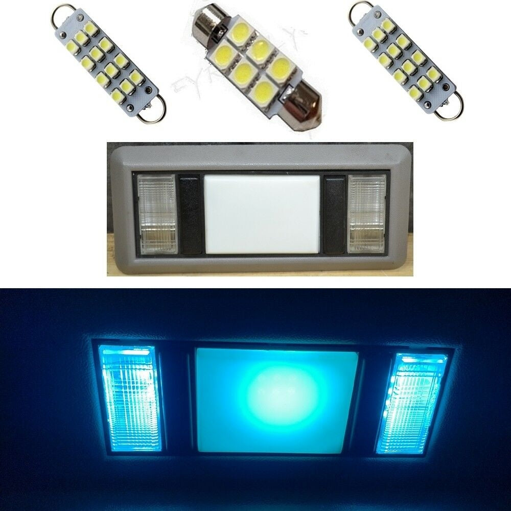 1988-1998 Chevy Silverado/GMC Sierra C1500 K1500 3 Piece Dome Light Kit