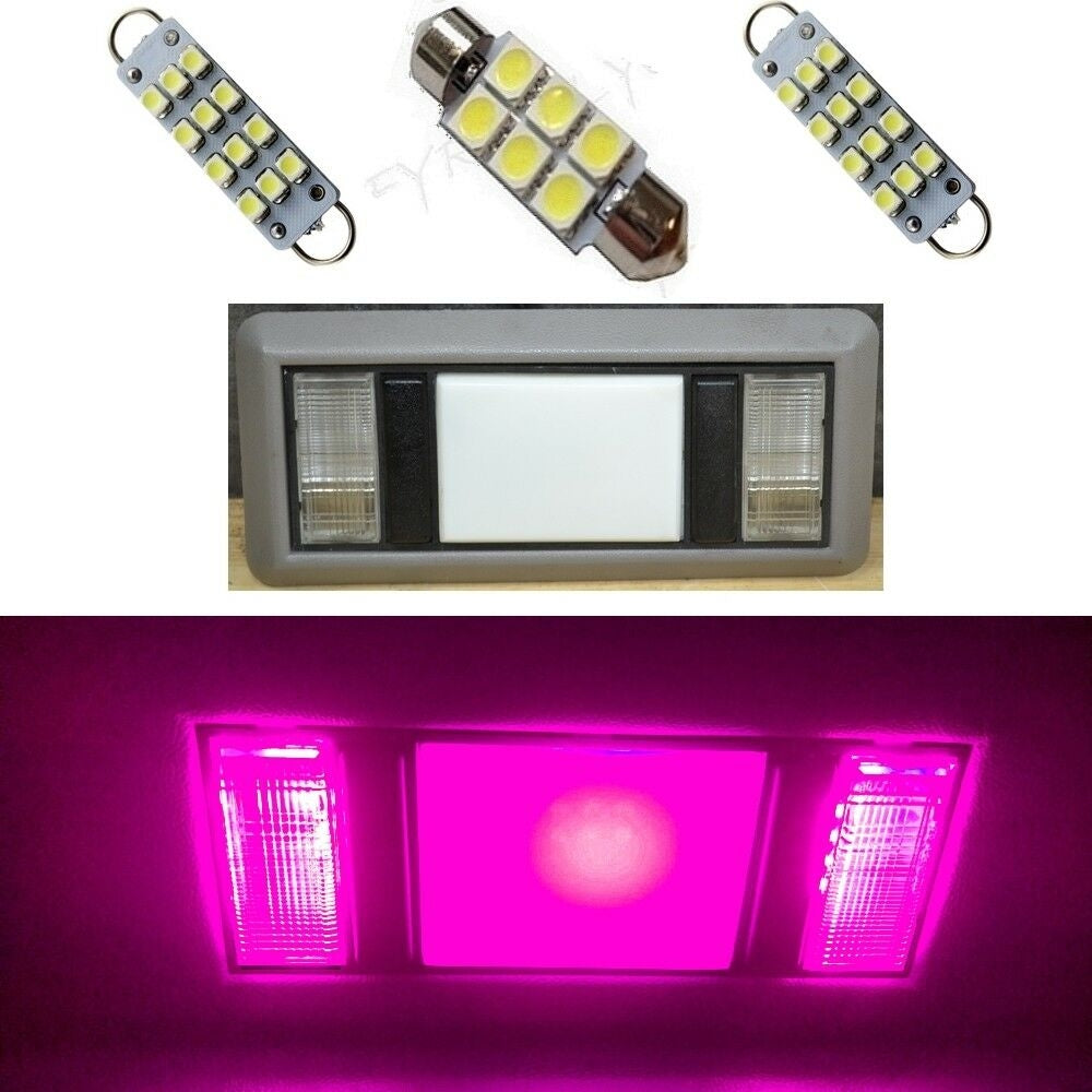 1988-1998 Chevy Silverado/GMC Sierra C1500 K1500 3 Piece Dome Light Kit