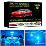 2000-2005 Toyota Celica Ultra Bright 3014 Series LED interior light kit
