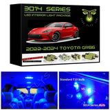 2022-2026 Toyota GR86 Super Bright White 3014 Series LED interior light kit