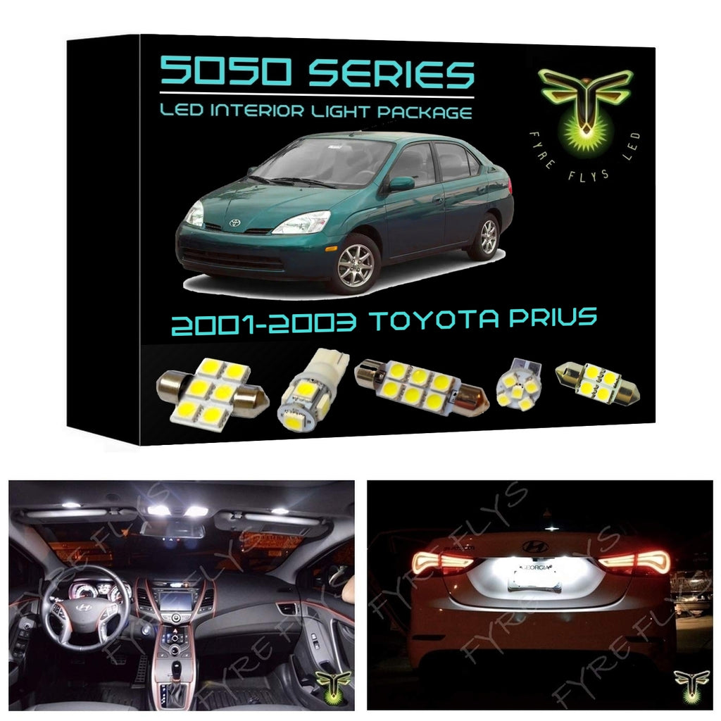 2001-2003 Toyota Prius LED interior light kit 5050 Series