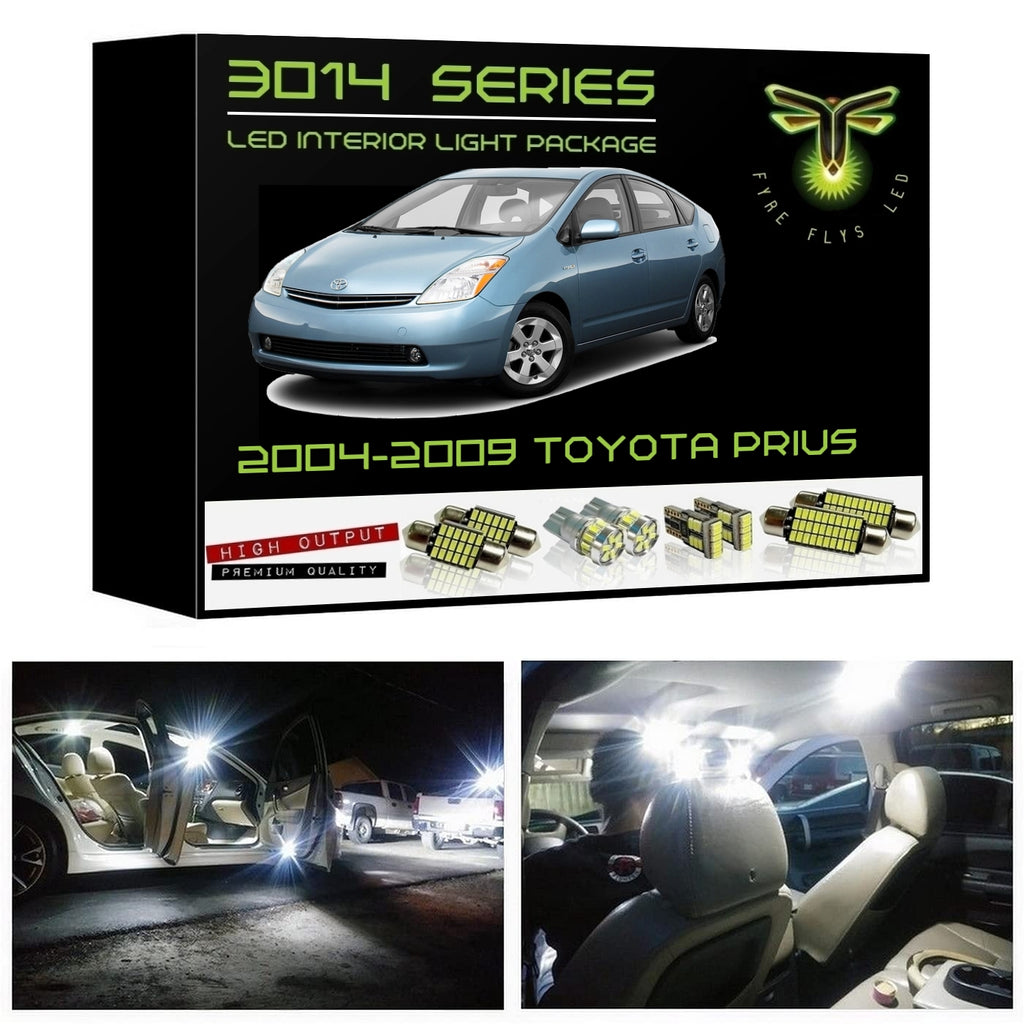 2004-2009 Toyota Prius Super Bright 3014 Series LED interior light kit