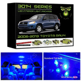2006-2013 Toyota RAV4 Super Bright 3014 Series LED interior light kit