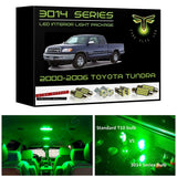 2000-2006 Toyota Tundra Super Bright 3014 Series LED interior light kit
