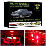 2000-2006 Toyota Tundra Super Bright 3014 Series LED interior light kit