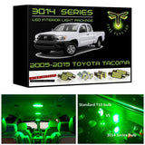 2005-2015 Toyota Tacoma Super Bright 3014 Series LED interior light kit
