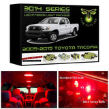 2005-2015 Toyota Tacoma Super Bright 3014 Series LED interior light kit
