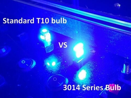 5 Piece LED cab roof clearance marker lights For Trucks 194 bulbs